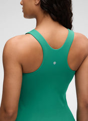 Butterluxe Built in Bra Scoop Neck Tank