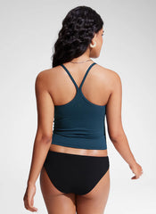 Sunshine Racerback Spaghetti Strap Tankini