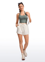 Butterluxe Built in Bra Halter Tank