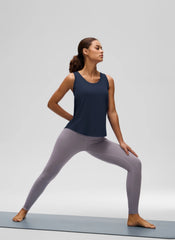 Pima Cotton Hip Length Racerback Tank