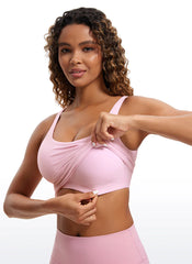 Butterluxe U Back Longline Built-in Bra Tanks