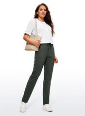 Stretch Drawstring Pocket Pant 31''