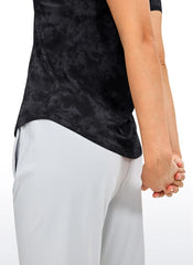 Pima Cotton Round Neck Short Sleeve