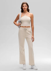 Butterluxe Cross Halter Built in Bra Tank