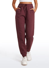 Fleece Lined High Rise Sweatpant 28''