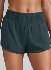 Feathery-Fit Soft Lined Zip Pocket Shorts 2.5''
