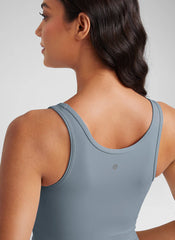 Butterluxe Double Lined Scoop Neck Tank