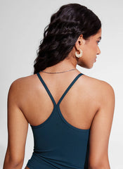 Sunshine Racerback Spaghetti Strap Tankini