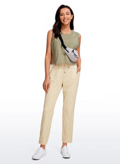 Stretch Drawstring 7/8 Pocket Pant 27''
