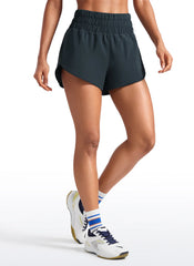Feathery-Fit Soft Pocket High Rise Shorts 3''