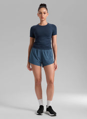 Feathery-Fit Soft Dolphin Lined Shorts 3''