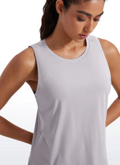 Pima Cotton Crop Round Neck Tank