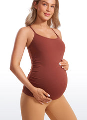 Butterluxe Ruche Sides Y Back Maternity Tank