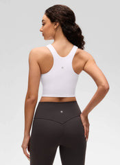 Butterluxe High Neck Built in Bra Tank