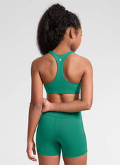 Girls Butterluxe U Neck Mold Sports Bra