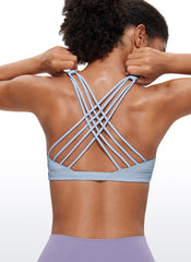 Nakedfeel Low Cut Strappy Bra (8 Straps)
