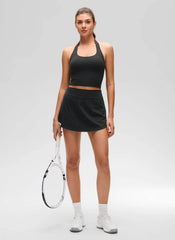 Butterluxe Built in Bra Halter Tank