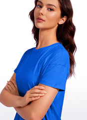 Pima Cotton Loose Fit Short Sleeve