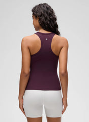 Butterluxe Waist Length Racerback Tank