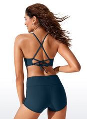 Sunshine Crisscross Back Bikini Top