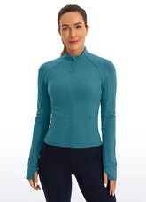 Butterluxe Waist Length Full Zip Jacket