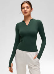 Softembrace Half Zip Long Sleeve