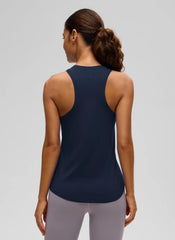 Pima Cotton Hip Length Racerback Tank