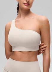 Butterluxe One Shoulder Sports Bra