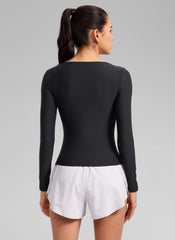 Cloudweight Boat Neck Long Sleeve
