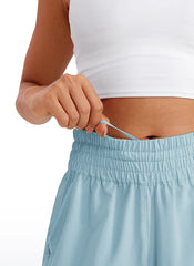 Feathery-Fit Soft Pocket Shorts Linerless 3''