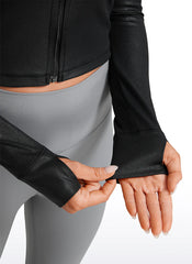 Butterluxe ThumbHole Cropped Jacket