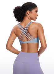 Nakedfeel Low Cut Strappy Bra (8 Straps)