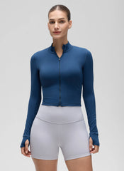 Butterluxe ThumbHole Cropped Jacket