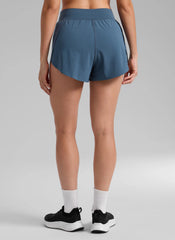 Feathery-Fit Soft Dolphin Lined Shorts 3''