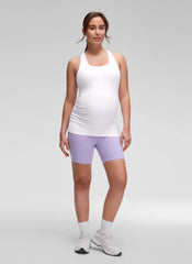 Butterluxe Maternity Built in Bra Ruched Tank