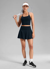 Softretch Flowy Pleated Tennis Skirt