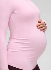 Butterluxe Maternity Crewneck Long Sleeve