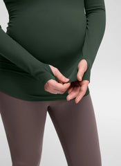 Butterluxe Maternity Crewneck Long Sleeve