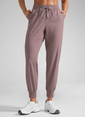 Feathery-Fit Drawstring Pocket Jogger 28''