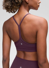 Butterluxe Y Back Spaghetti Thin Strap Bra