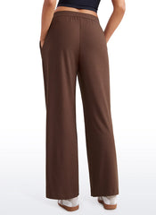 Ribbed High Rise Pocket Sweatpant 30.5"
