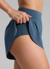 Feathery-Fit Soft Dolphin Lined Shorts 3''