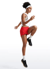 Feathery-Fit Soft Lined Zip Pocket Shorts 4''