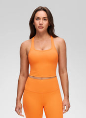 Butterluxe Racerback Built in Bra Tank