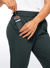 Stretch Drawstring Pocket Pant 31''