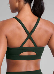 Butterlift® Cross Back Keyhole Sports Bra