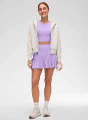 SoftAura Full Zip Waist Length Hoodie