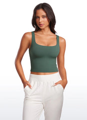 Butterluxe Double Lined Square Neck Tank