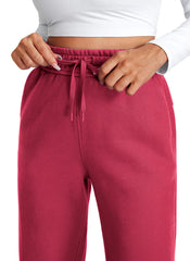 Fleece Lined Straight Leg Sweatpant 30''