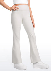 Thermal Fleece Lined Soft Girls Water Resistant Flare Leggings